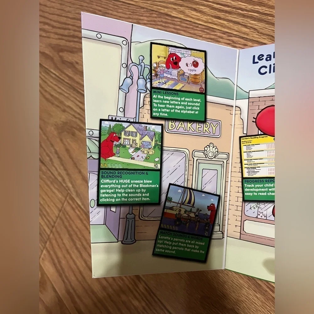 NEW Clifford Reading PC Game 2000